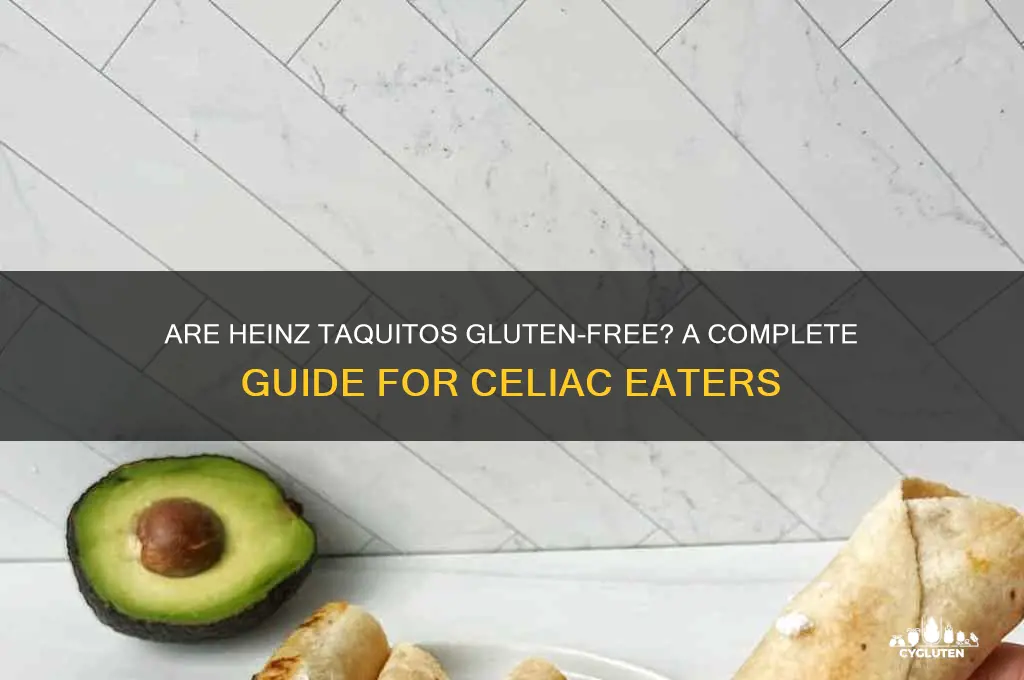 are heinz taquitos gluten free