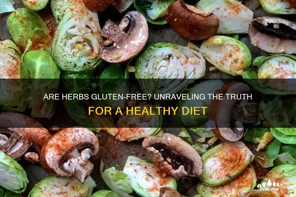 are herbs gluten free