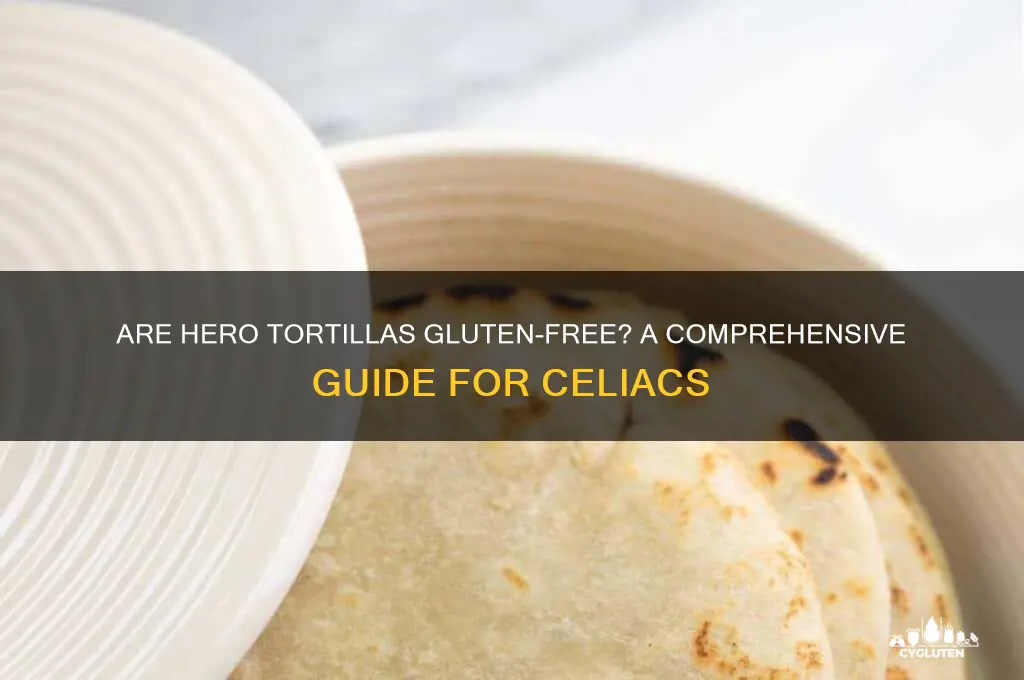 are hero tortillas gluten free