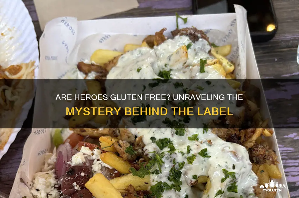are heroes gluten free