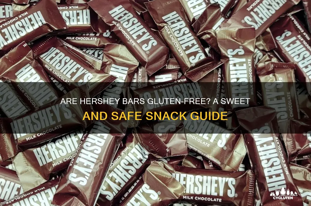 are hersey bars gluten free