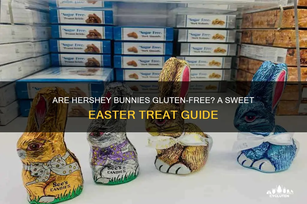 are hershey bunnies gluten free
