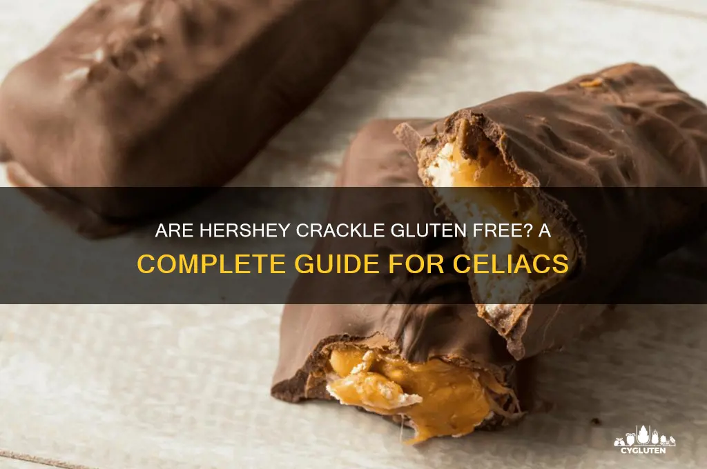 are hershey crackle gluten free