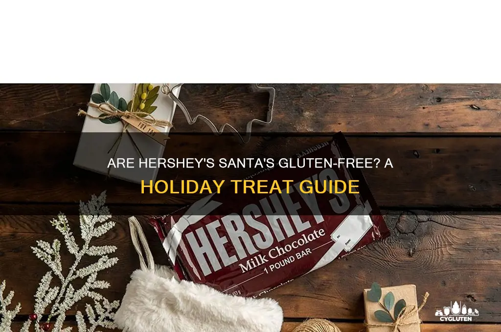 are hershey santas gluten free