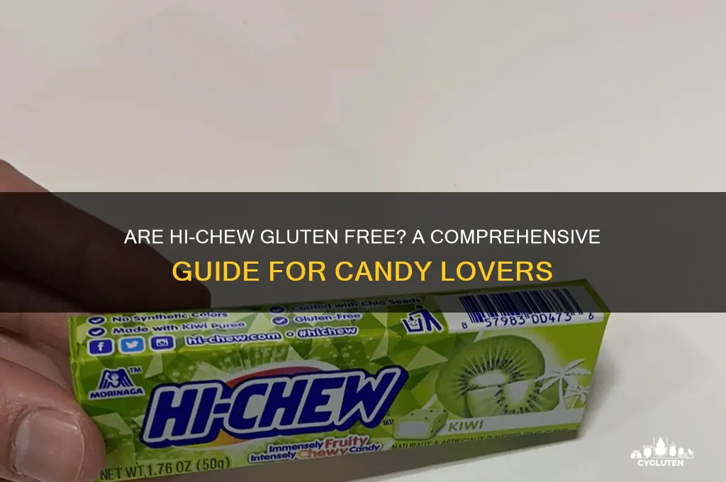 are hi-chew gluten free