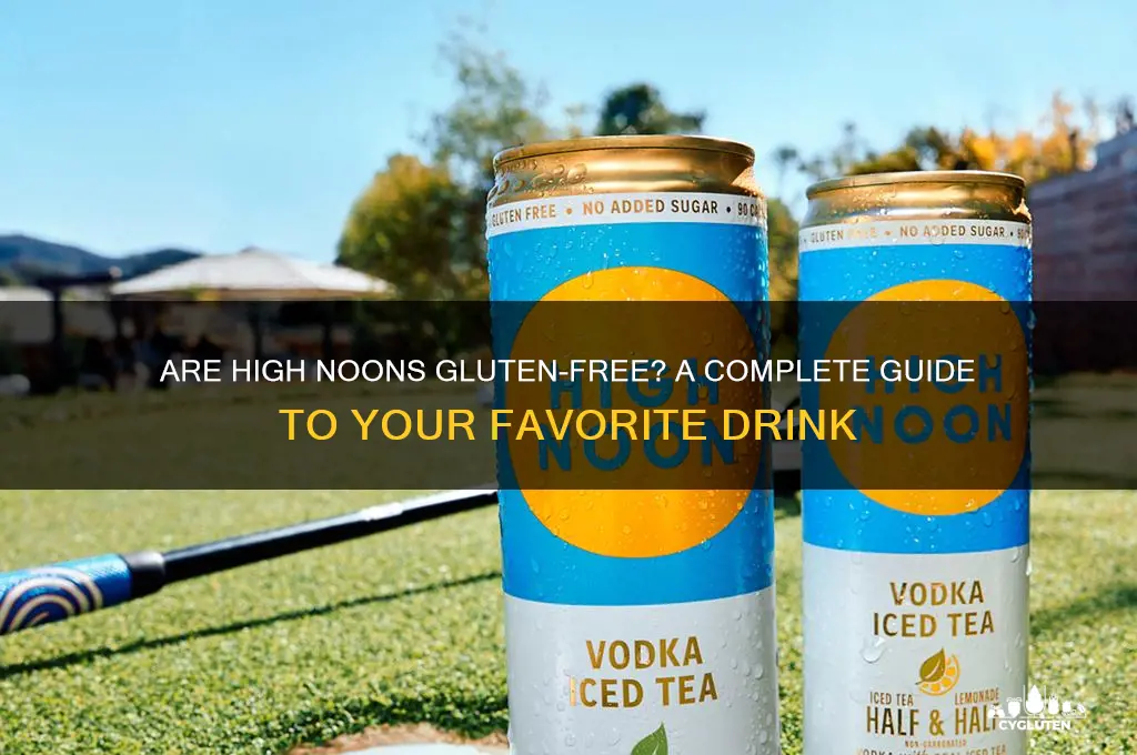 are high noons gluten-free