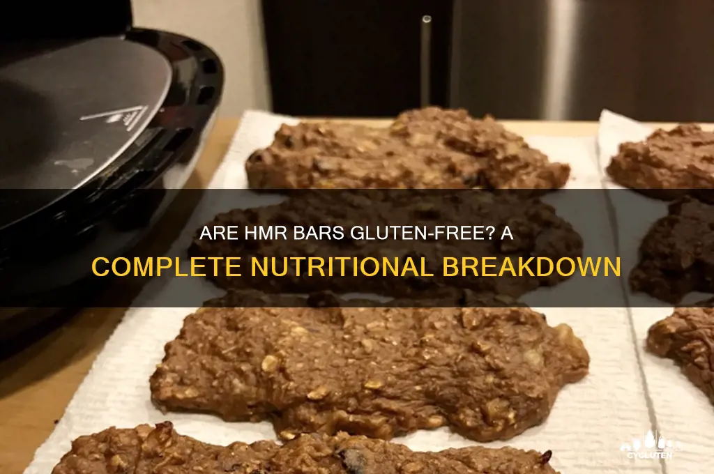 are hmr bars gluten free