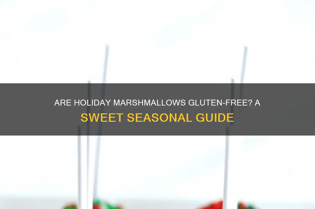 are holiday marshmallows gluten free
