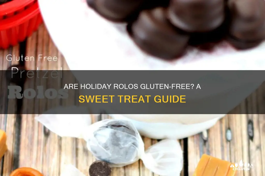 are holiday rolos gluten free