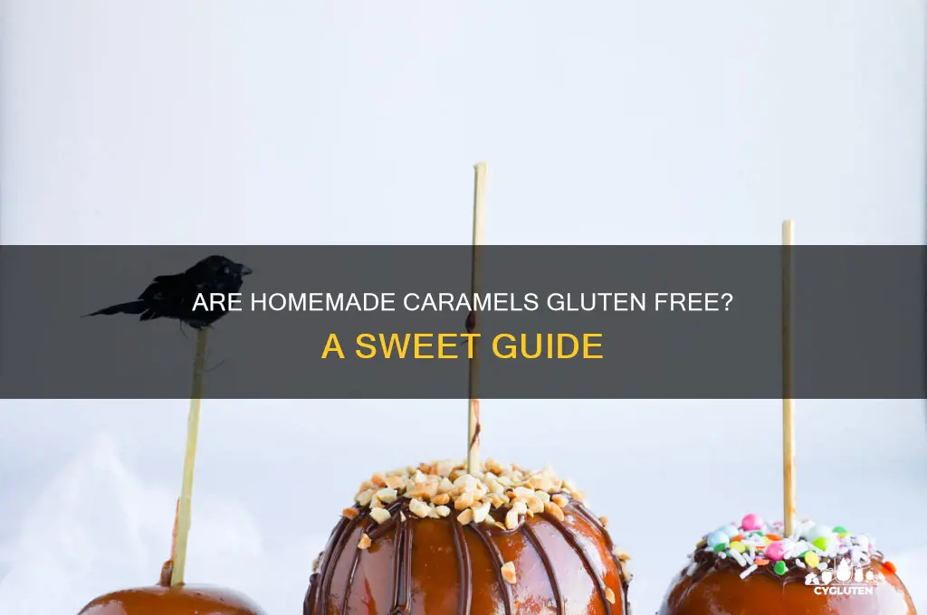 are homemade caramels gluten free