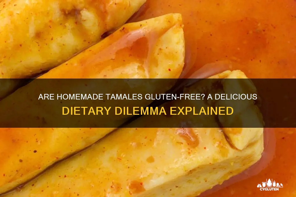 are homemade tamales gluten free