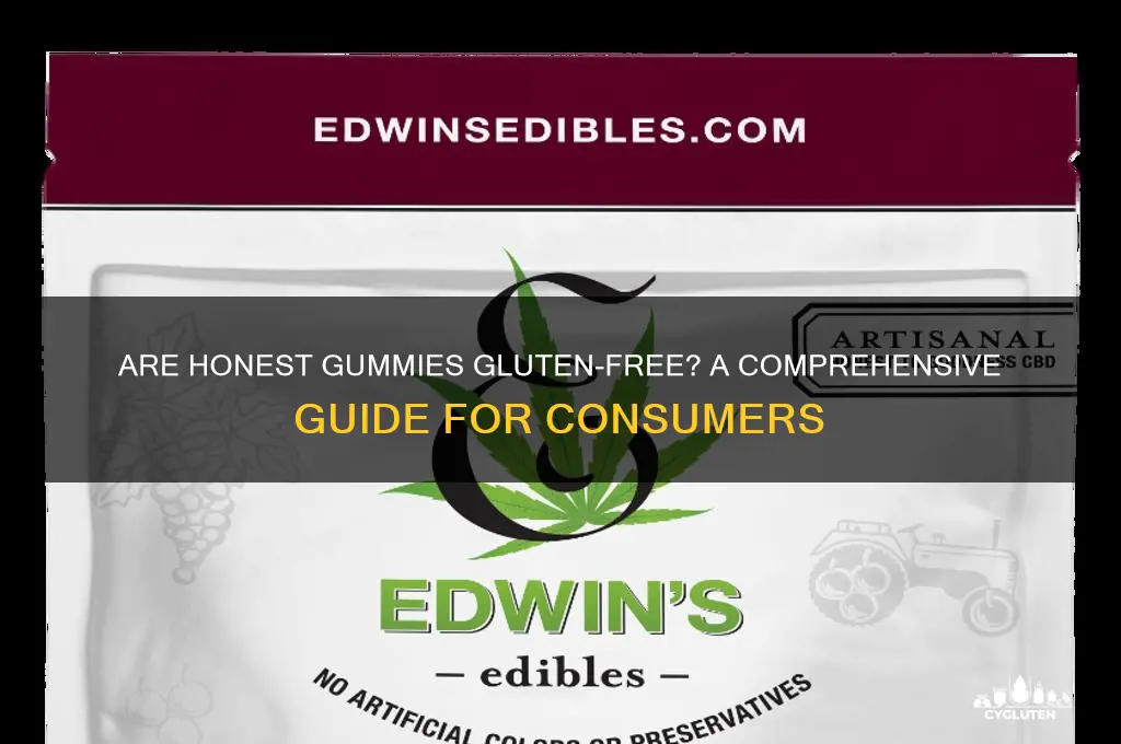 are honest gummies gluten free