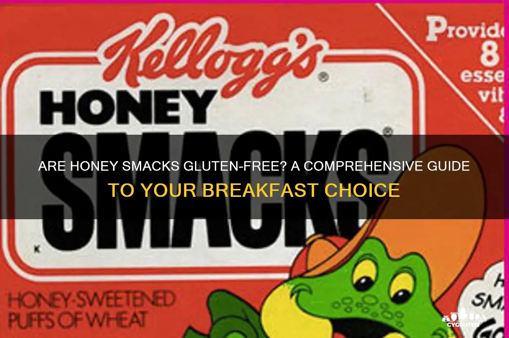 are honey smacks gluten free