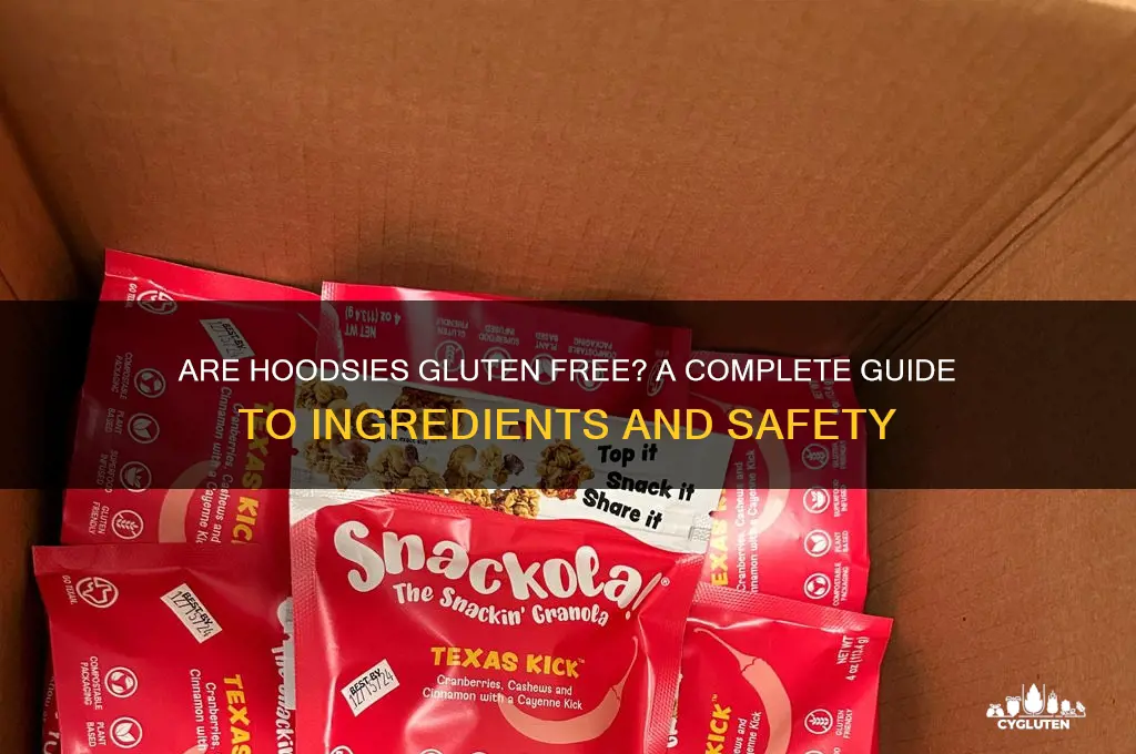 are hoodsies gluten free