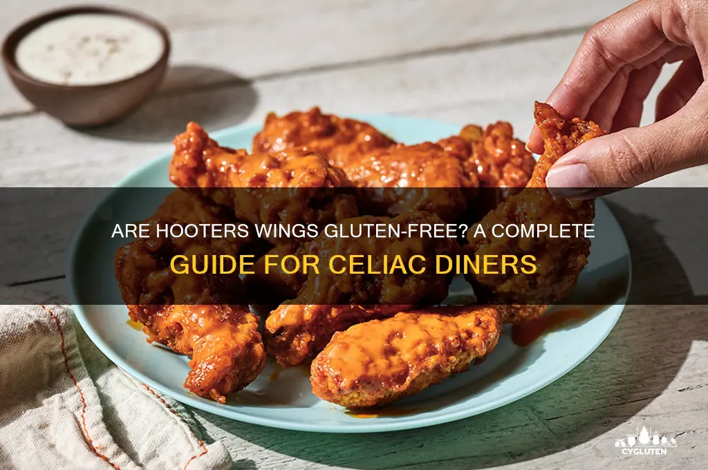 are hooters wings gluten free