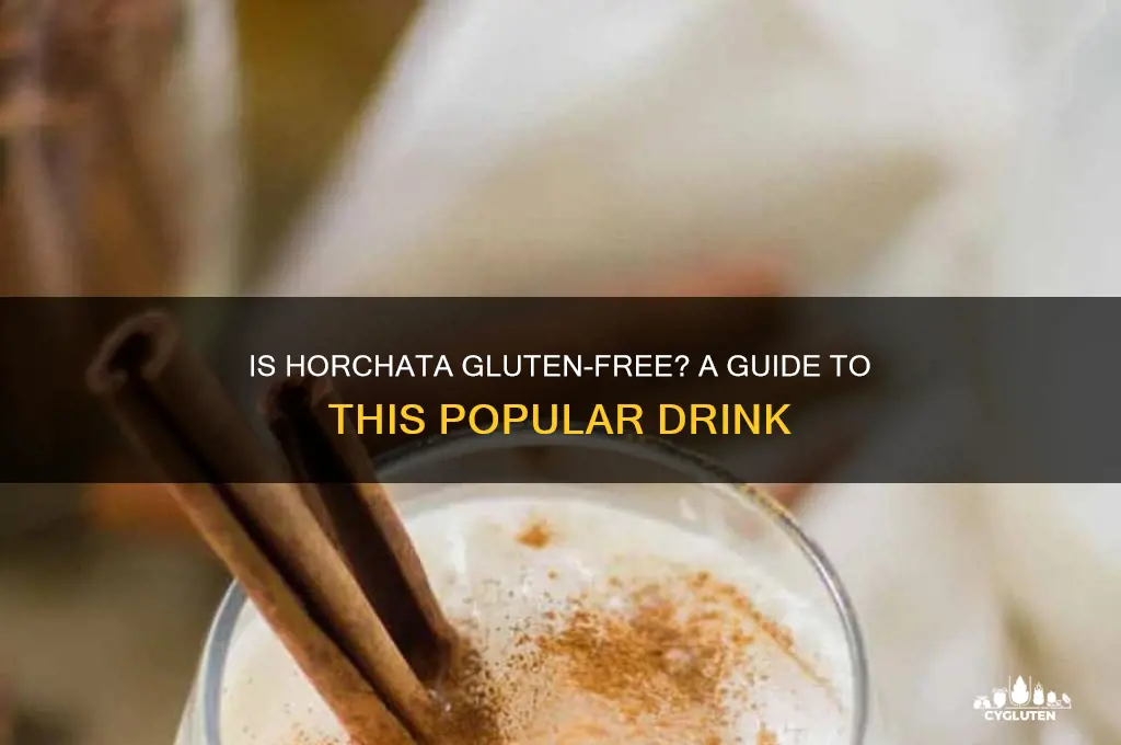 are horchatas gluten free