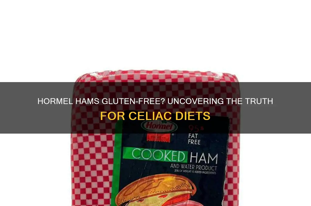 are hormel hams gluten free