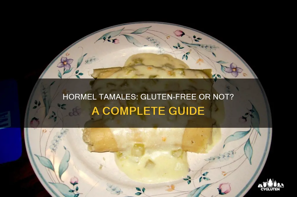 are hormel tamales gluten free