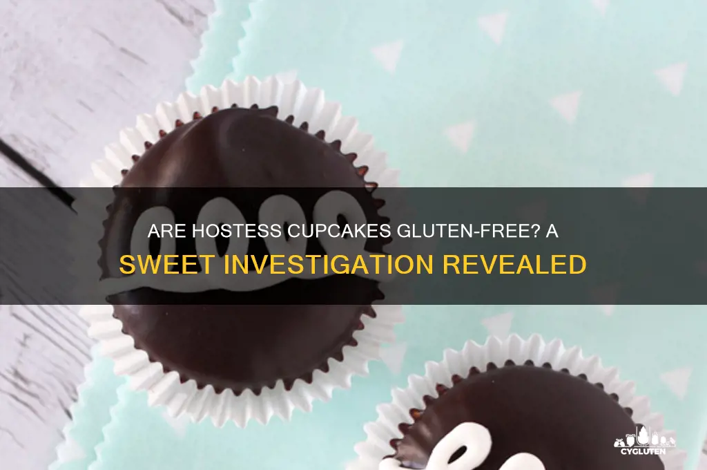 are hostess cupcakes gluten free