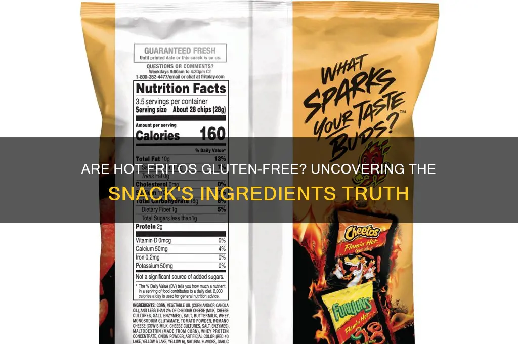 are hot fritos gluten free