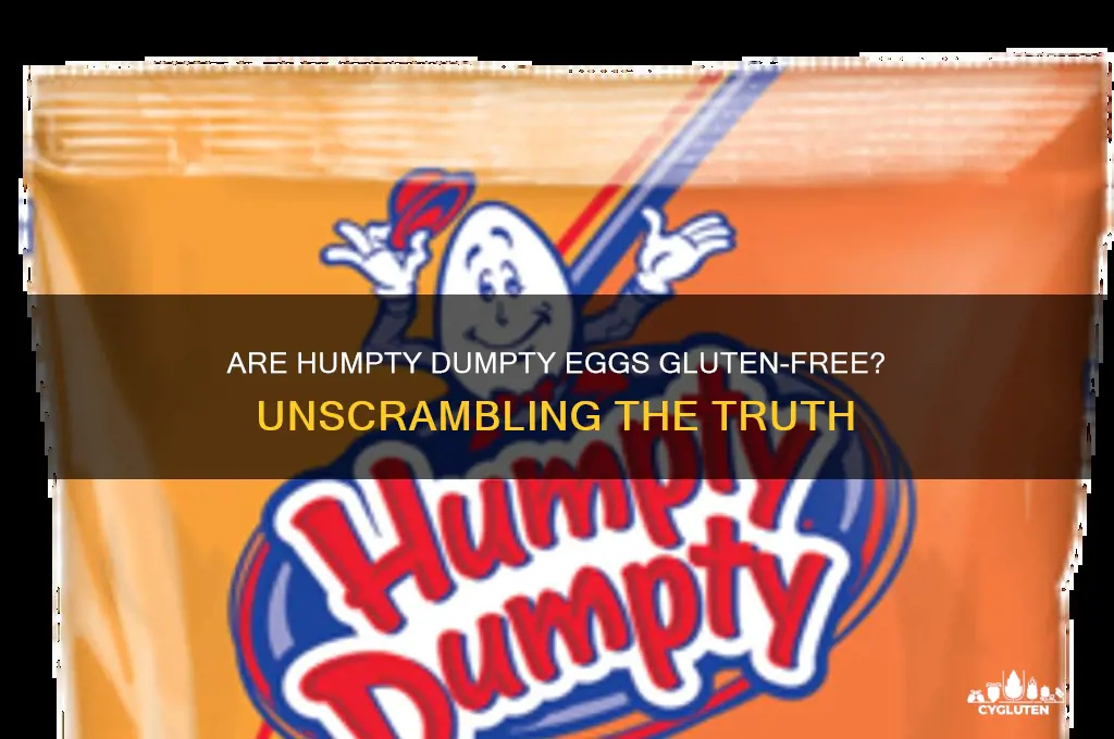 are humpty dumpty gluten free