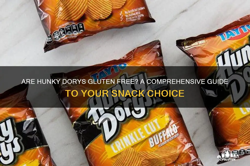 are hunky dorys gluten free
