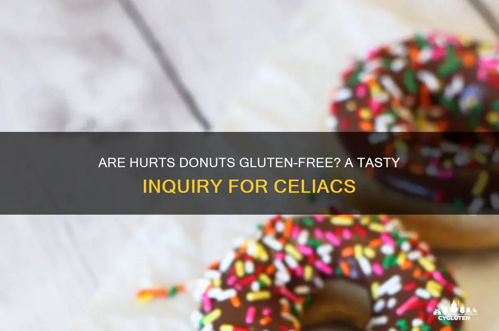 are hurts donuts gluten free