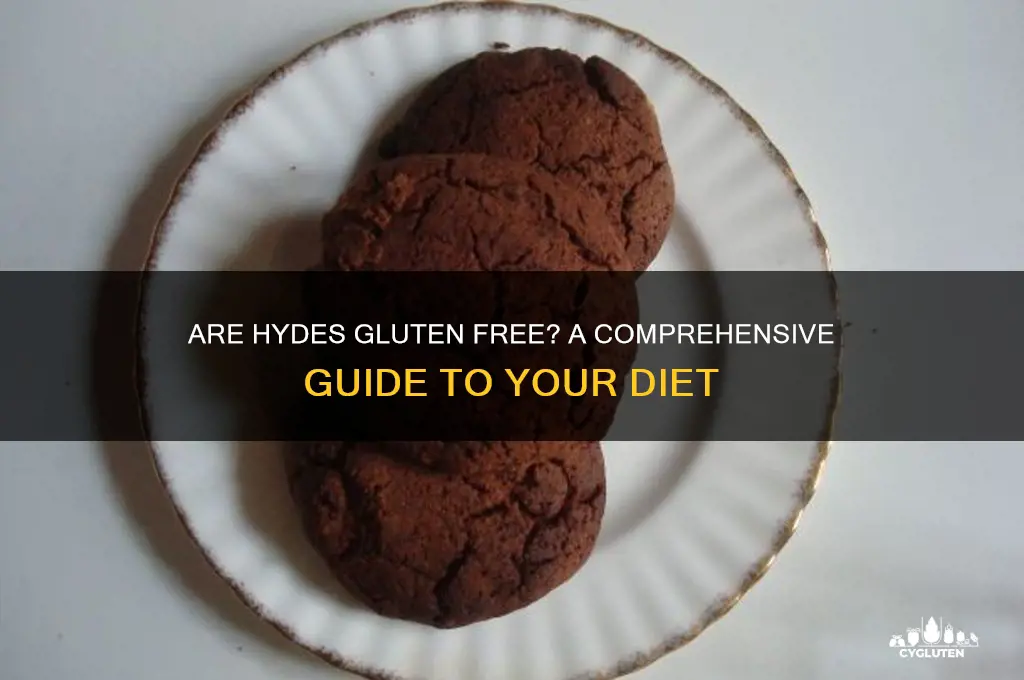are hydes gluten free