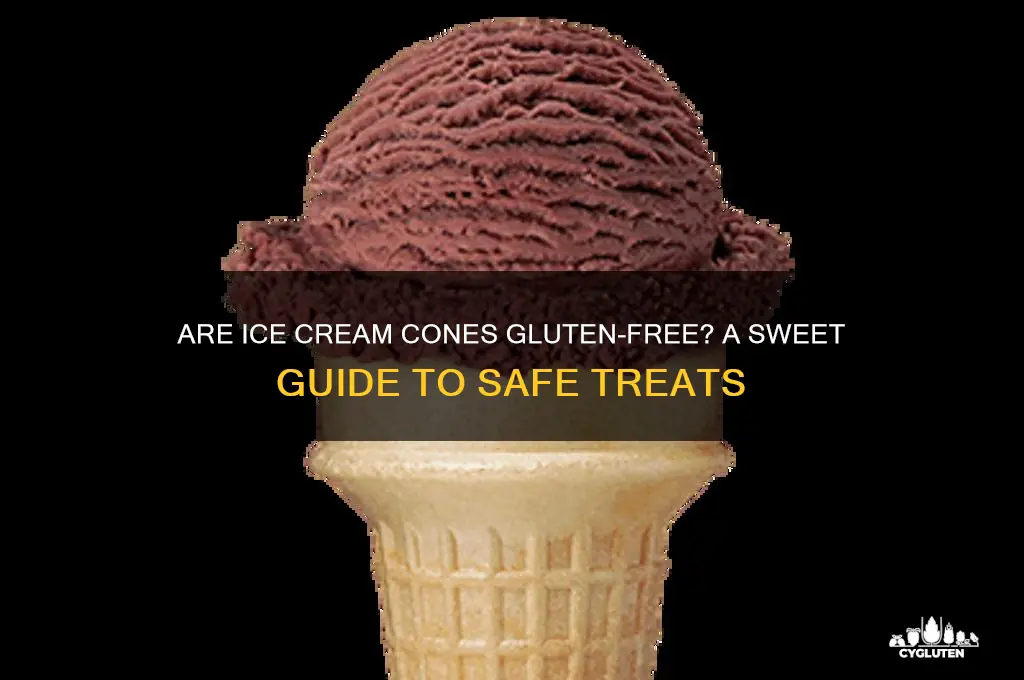 are icecream cones gluten free