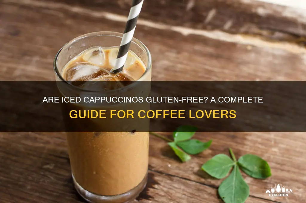 are iced cappuccinos gluten free