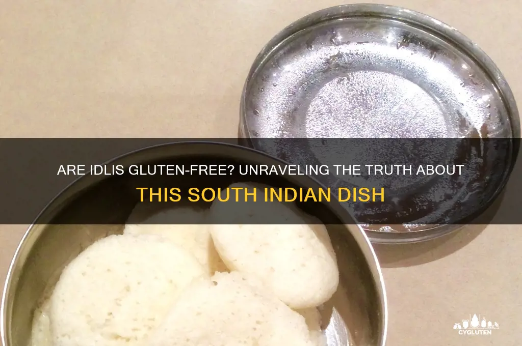 are idlis gluten free