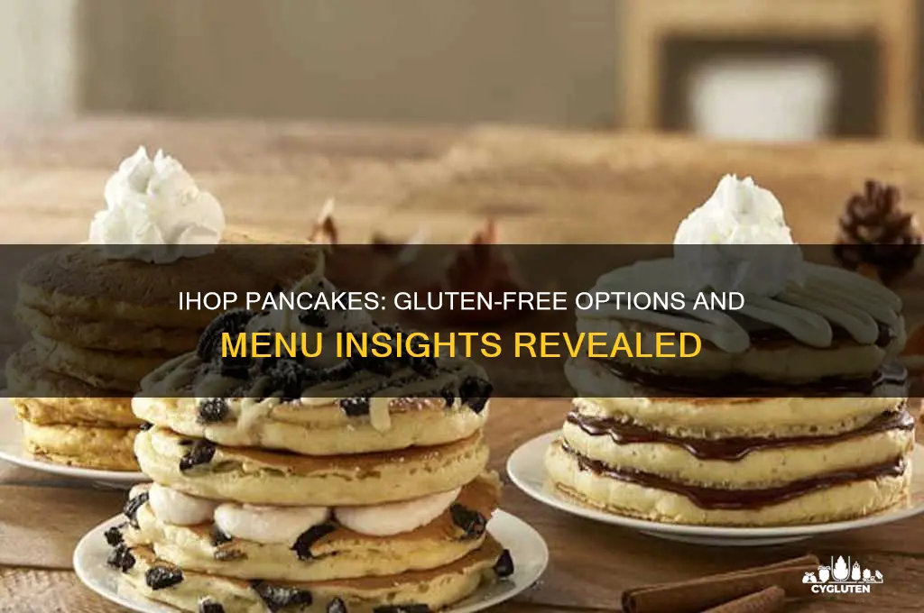 are ihop pancakes gluten free