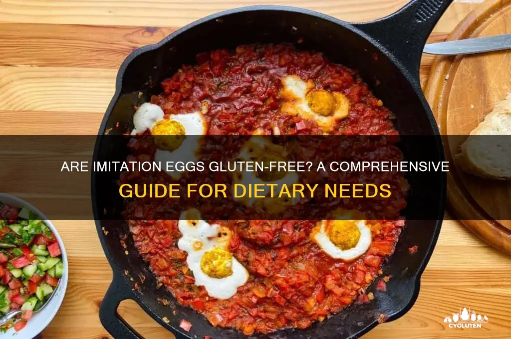 are imitation eggs gluten free
