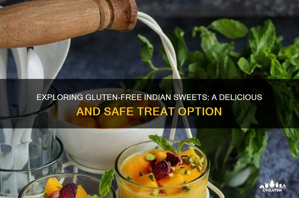 are indian sweets gluten free