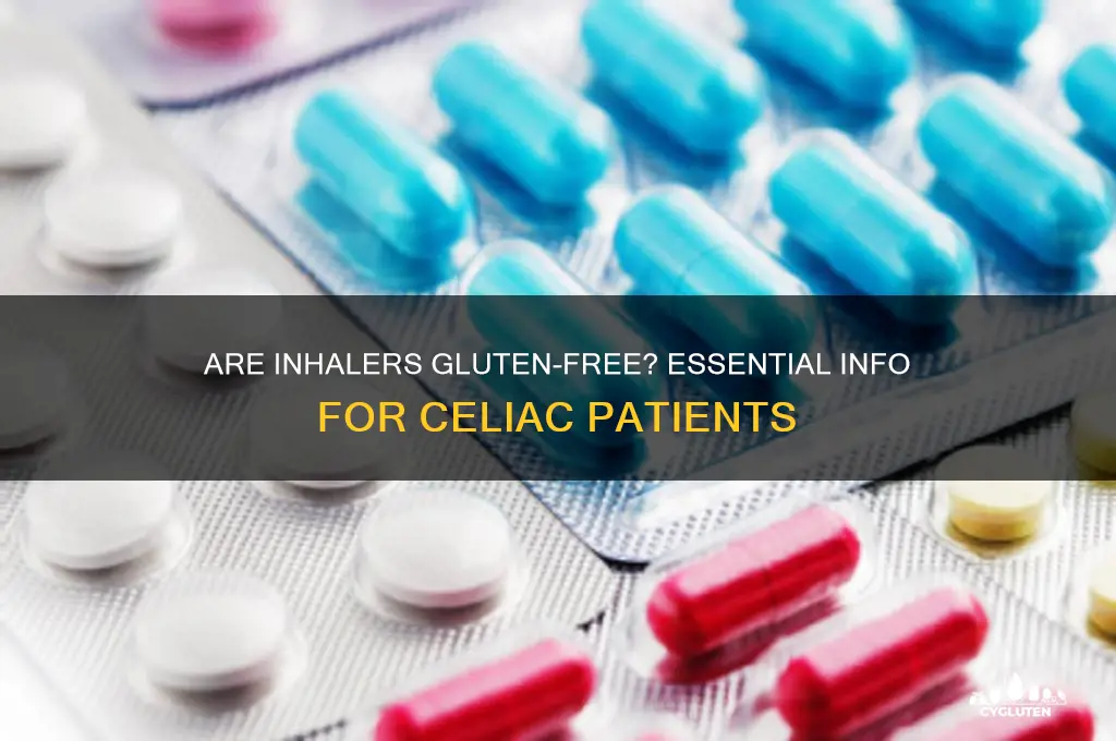 are inhalers gluten free
