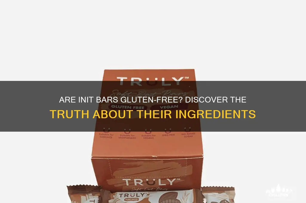 are init bars gluten free