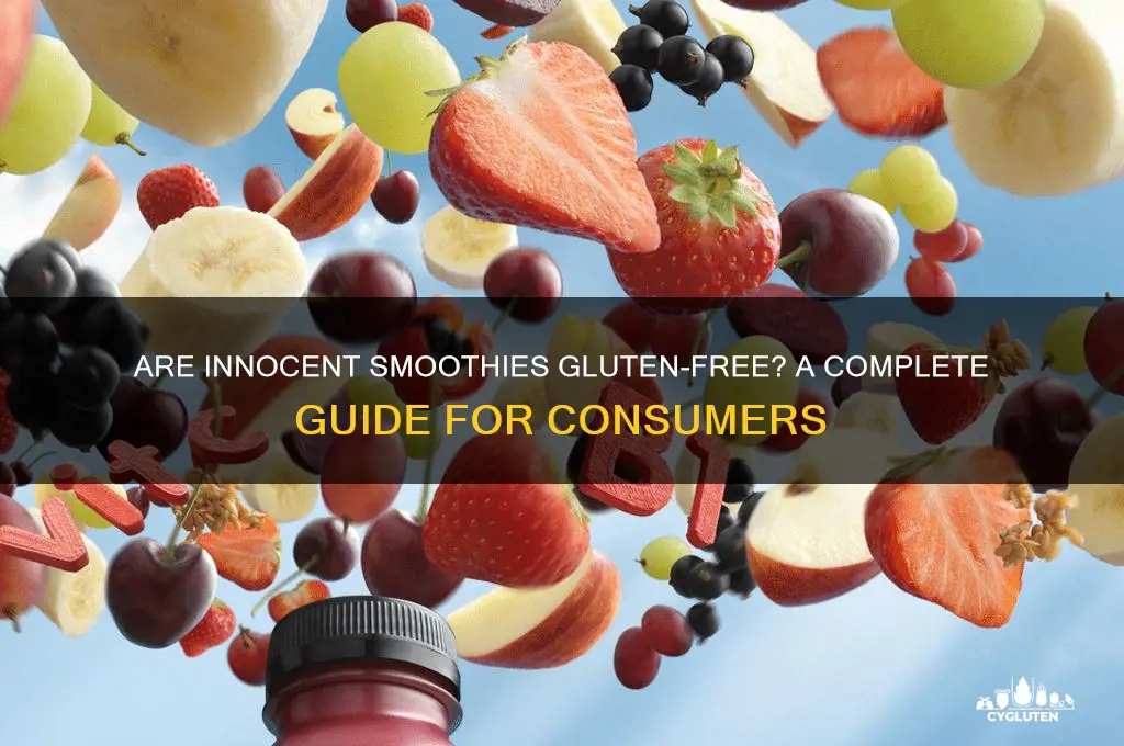 are innocent smoothies gluten free