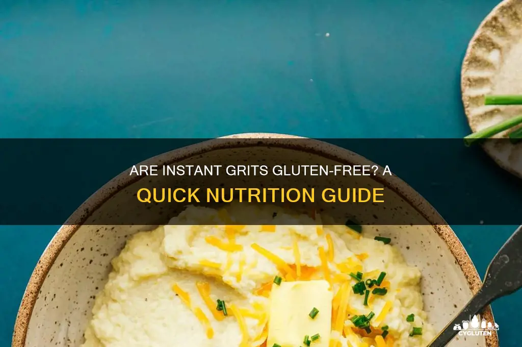 are instant grits gluten free