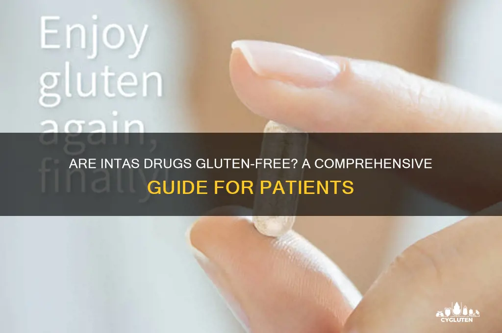 are intas drugs gluten free