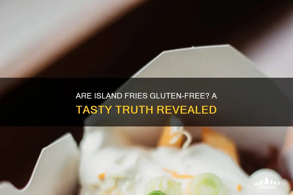 are islands fries gluten free