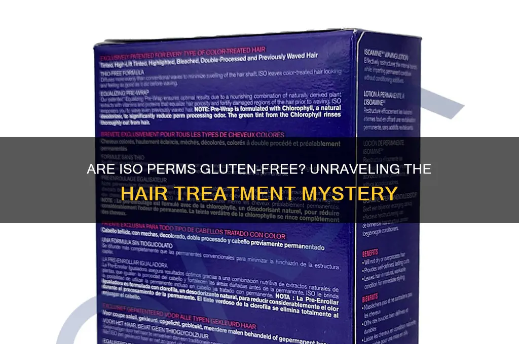 are iso perms gluten free