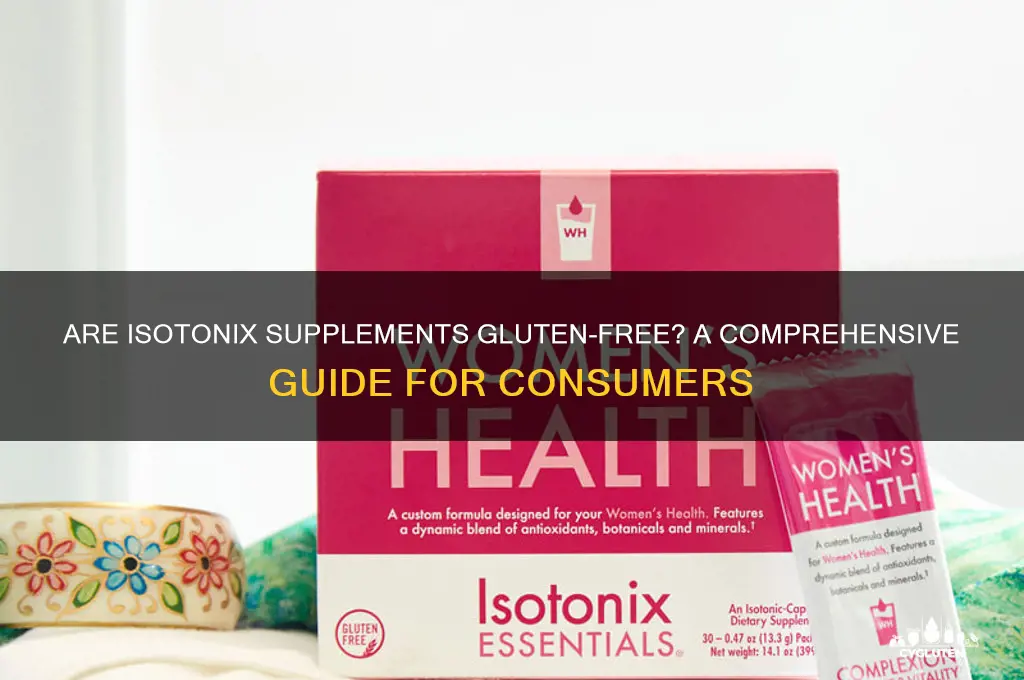 are isotonix supplements gluten free