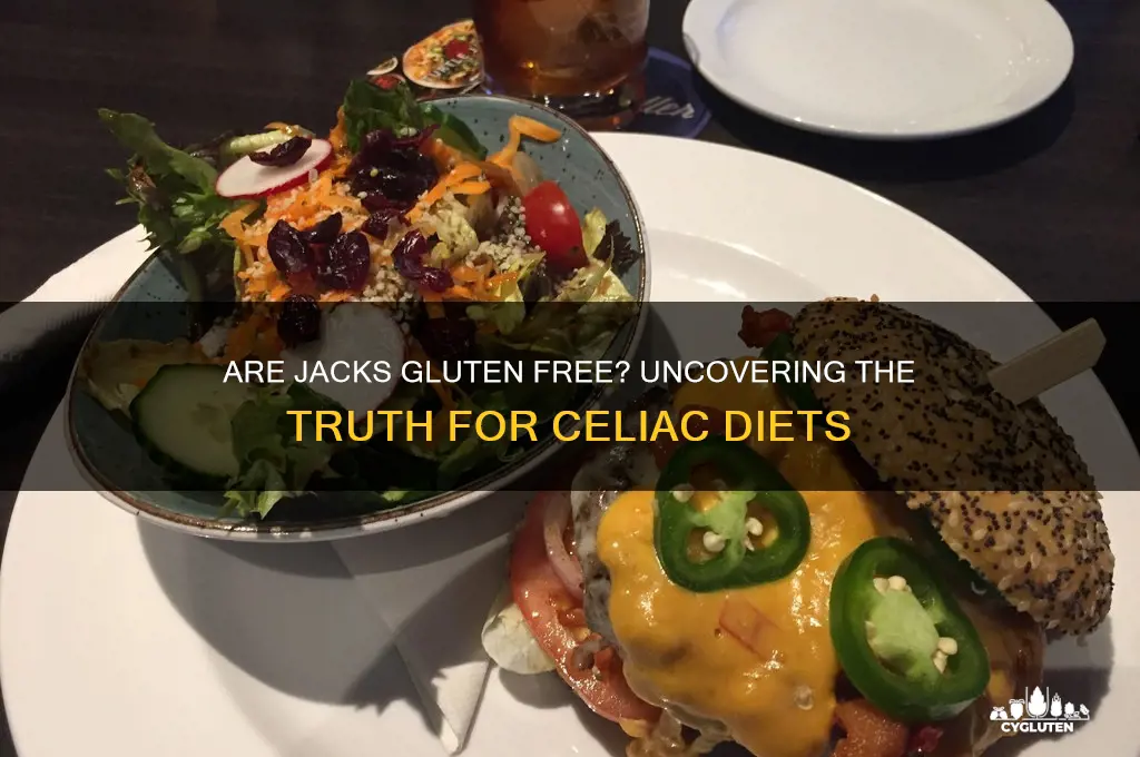 are jacks gluten free