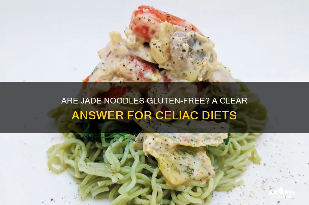 are jade noodles gluten free