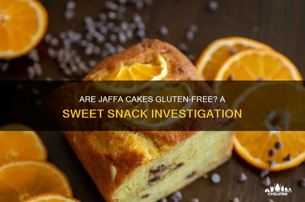 are jaffa cakes gluten free