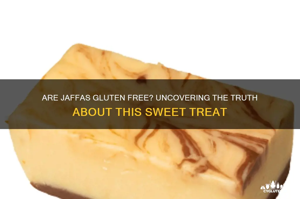 are jaffas gluten free