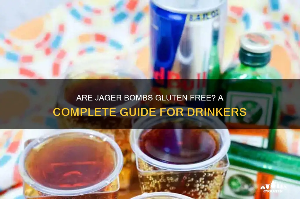 are jager bombs gluten free