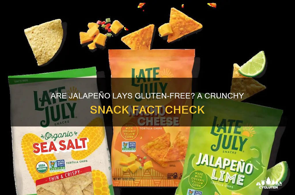 are jalapeno lays gluten free