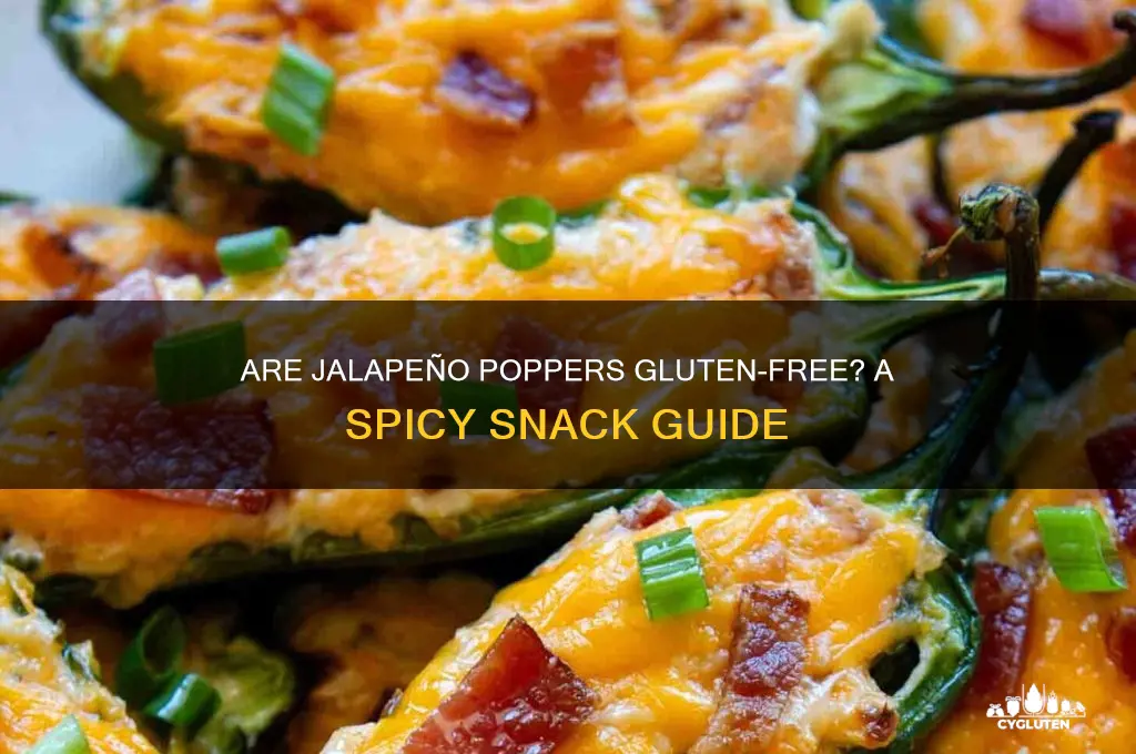 are jalapeno poppers gluten free