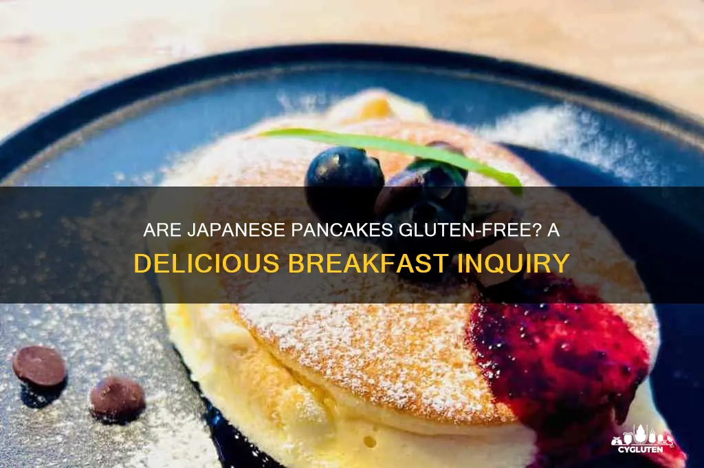 are japanese pancakes gluten free